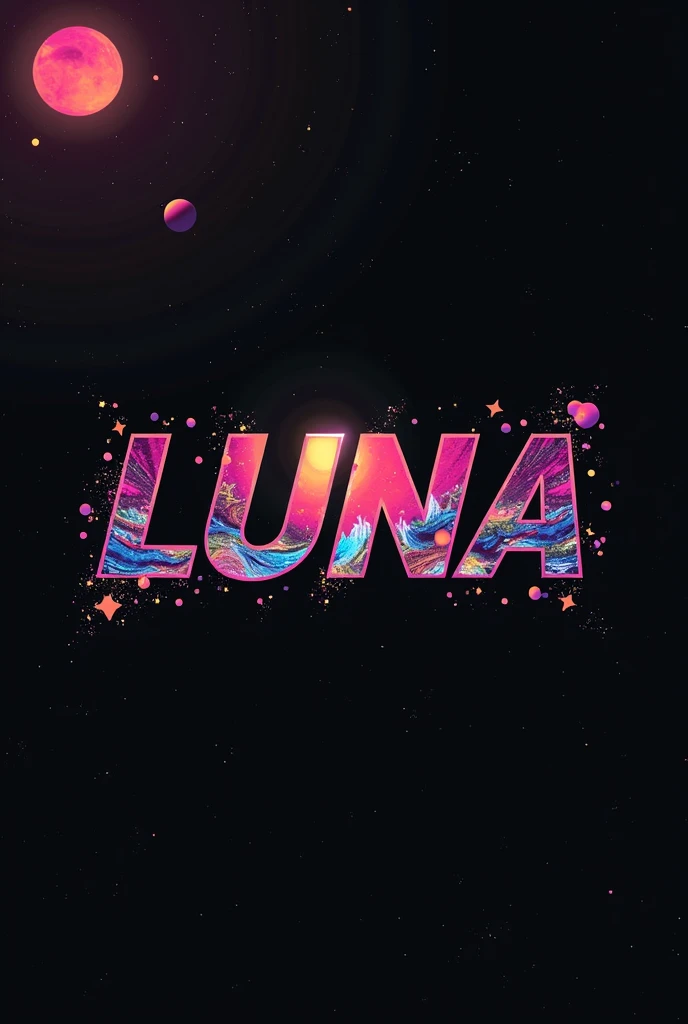 High resolution, Logo for Jdm cars, logo spelling swiftly “Luna” cool, Jdm theme, anime theme, Cyberpunk vibe name spelling, brand logo, logo for tshirt, brand logo “LUNA”, neon vibes, acid trip vibes, acid trip, shooting stars, acid trip inside “LUNA”, acid trip, hallucinations inside “LUNA”, Waves of hallucinations, splash, stars, space hallucinations, red space, space of the future, futuristic vibes hallucinations,
