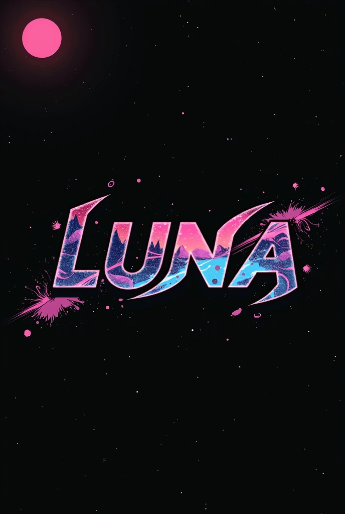 High resolution, Logo for Jdm cars, logo spelling swiftly “Luna” cool, Jdm theme, anime theme, Cyberpunk vibe name spelling, brand logo, logo for tshirt, brand logo “LUNA”, neon vibes, acid trip vibes, acid trip, shooting stars, acid trip inside “LUNA”, acid trip, hallucinations inside “LUNA”, Waves of hallucinations, splash, stars, space hallucinations, red space, space of the future, futuristic vibes hallucinations,