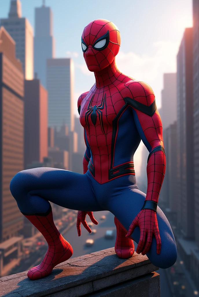 Peux-tu me réaliser la photo de Spiderman avec écrit sur le ventre de Spiderman, le prénom Naël ? peux-tu utiliser cette même image pour écrire sur le costume de Spiderman, le prénom Nael