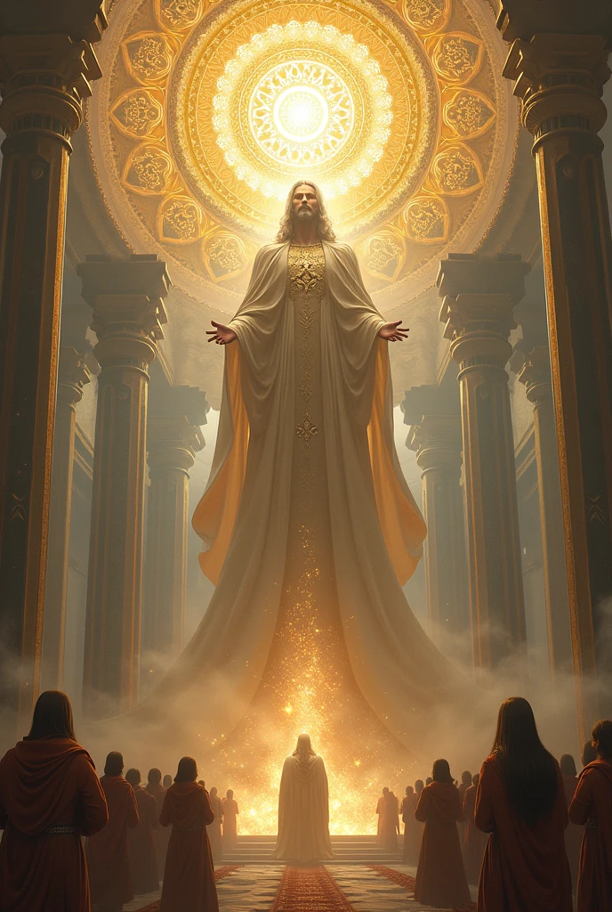 It is worthy, senor, To receive glory, and honor, and power; because you created all things, and by your will they are and were created.