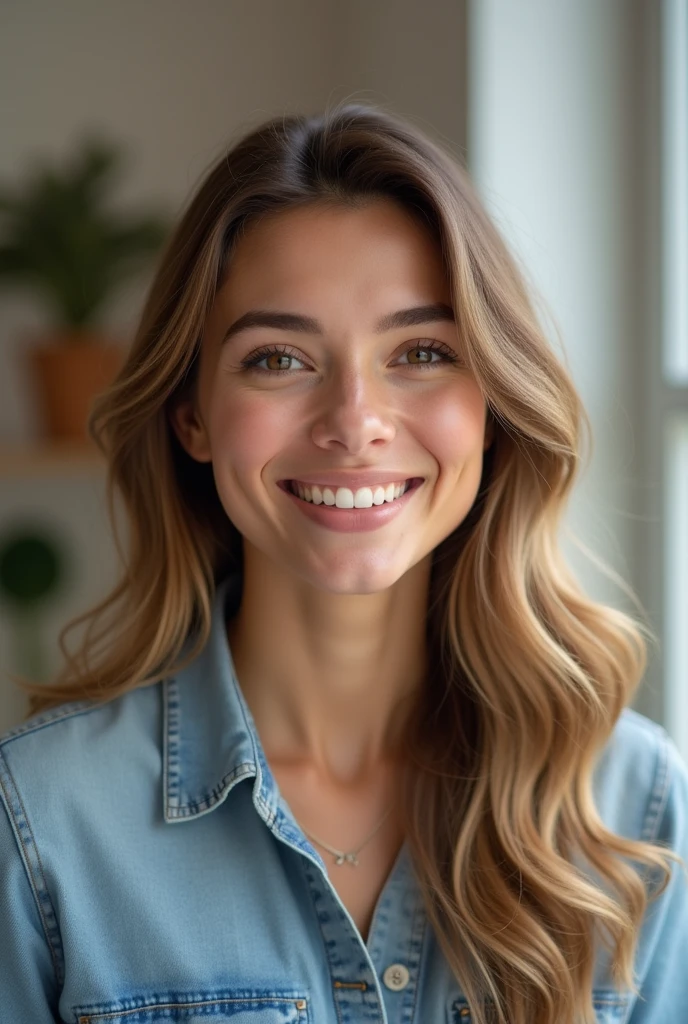 Create images for my website interface featuring white people smiling and happy after purchasing followers on social média. These images should convey a sense of trust and encourage potential customers to choose our services. The atmosphere should be positive and engaging, reflecting satisfaction and confidence in our digital offerings.