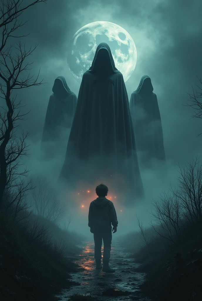 Horror and mysterious YouTube banner for name nightmare