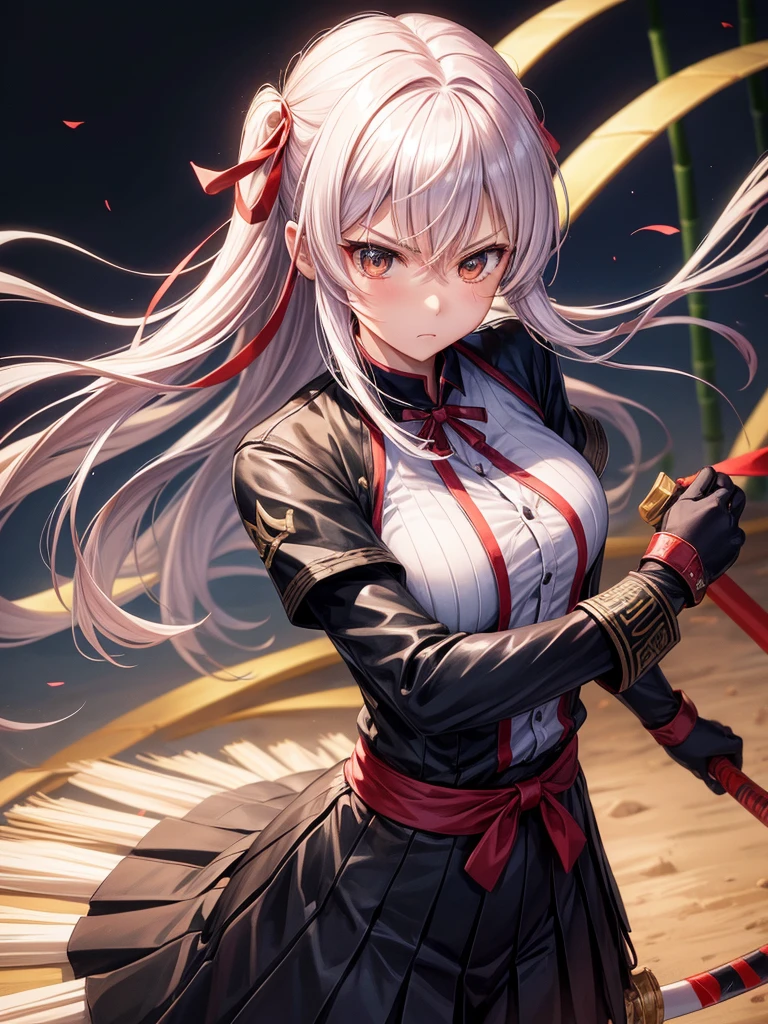 Female Banchou、bad、Yankee、Special Attack Uniform、、Glare、Turn on the gun、Red ribbon、Bamboo sword、tobacco、tobacco、Combat posture、Rage、well、I love you、Ye Yu's ancestor Wei Luo Shewei Demon World、Serious、Mabu-dashi 、Heaven and the world are self-respecting