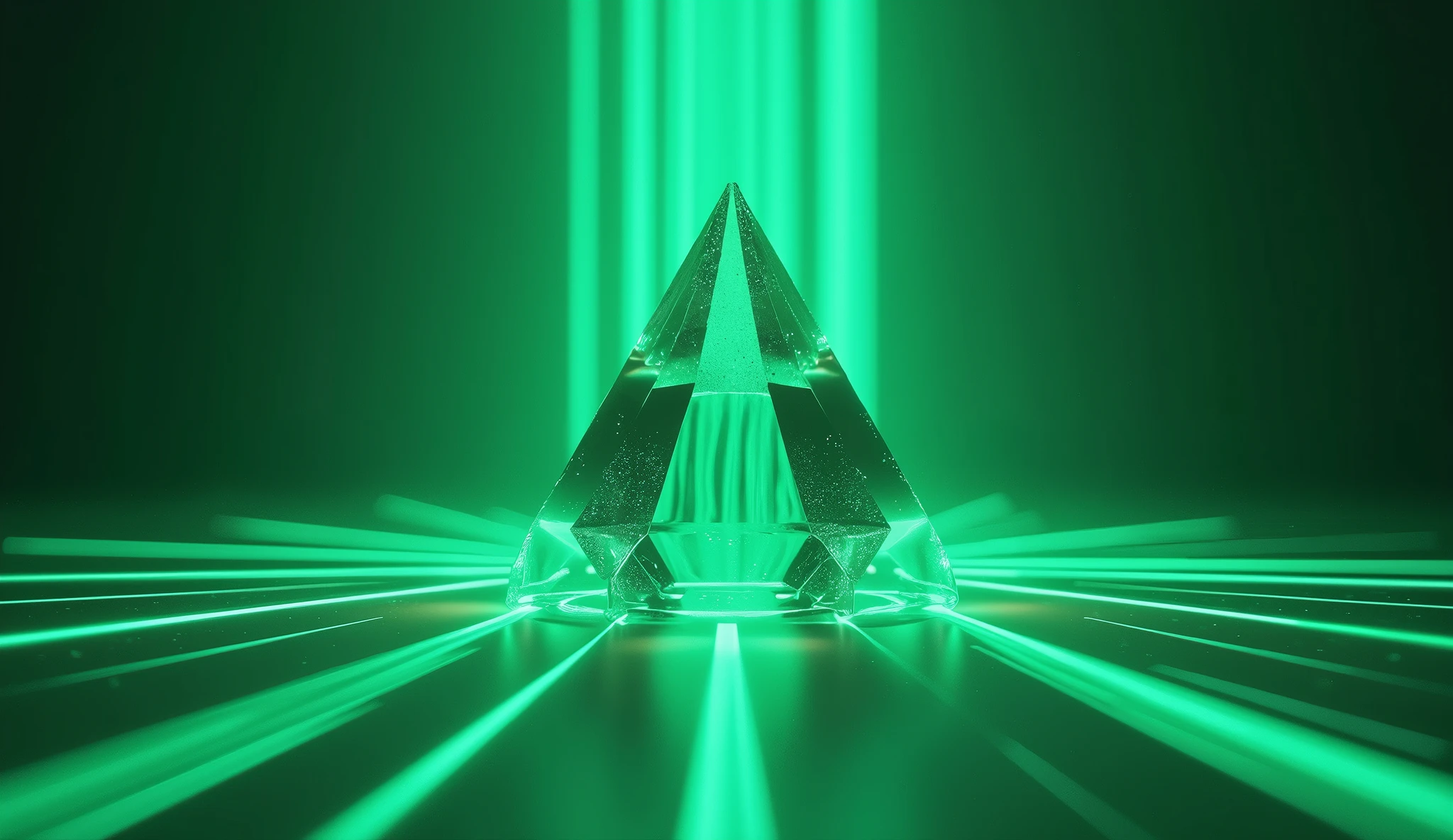 Create prism image with greenish lines Gadi Knowledge 