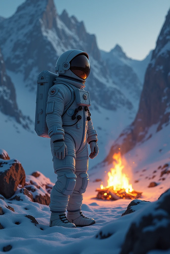Spaceman Mountain Bonfire