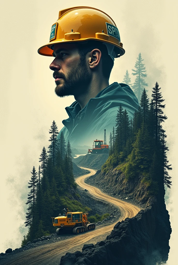 Make a poster about the importance of the ore and mining, also show their bad side and good side to our environment.. lastly have a quote about it