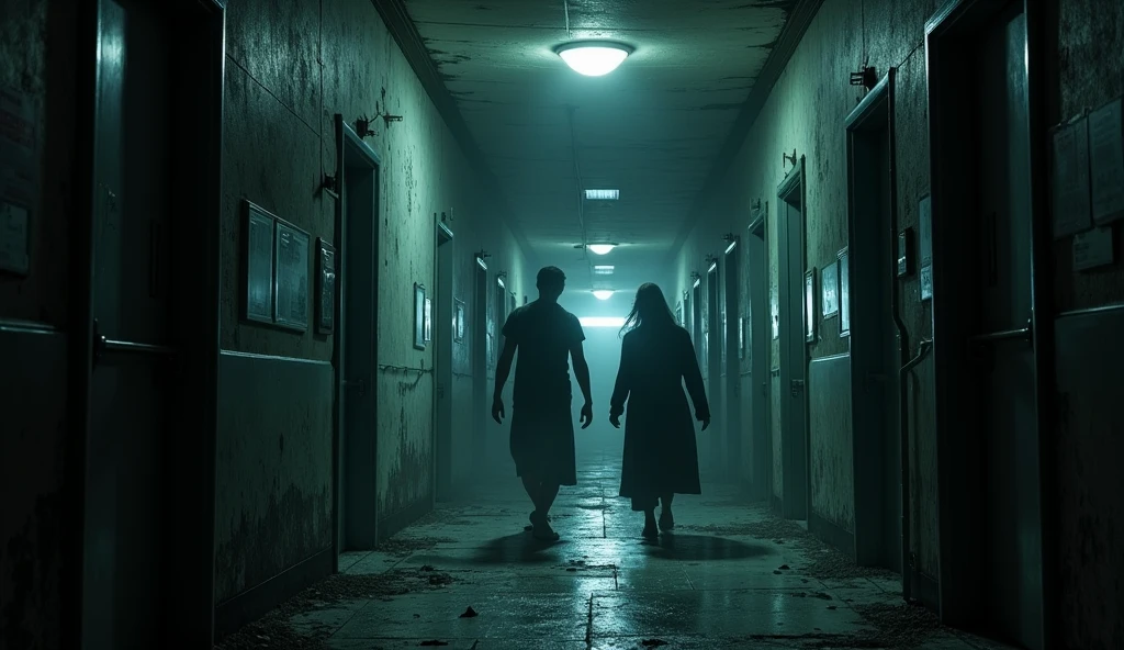 A Dangerous Hospital at night 