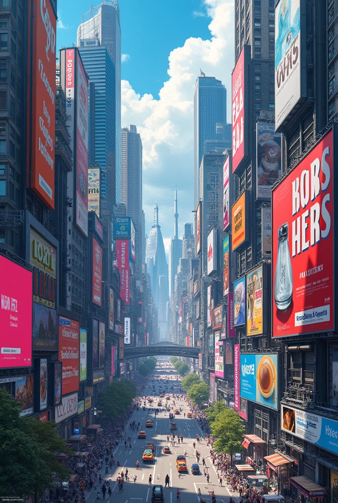 generate your image with hundreds of billboards