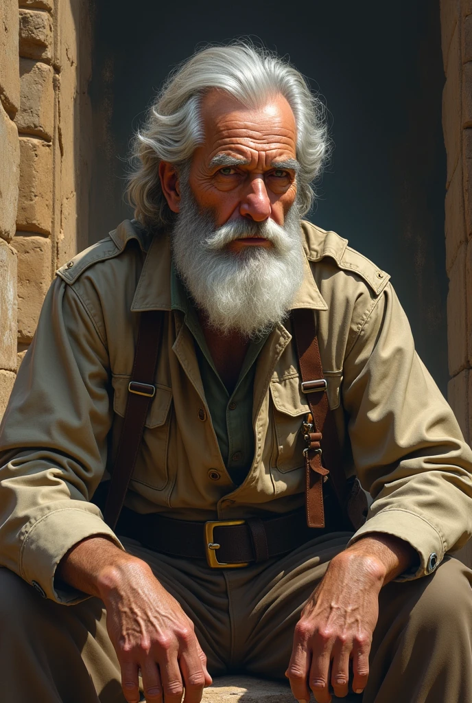 Archeologist、Grandpa、Gray Hair、PhD