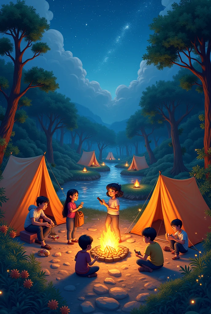 Jambori camping activity
