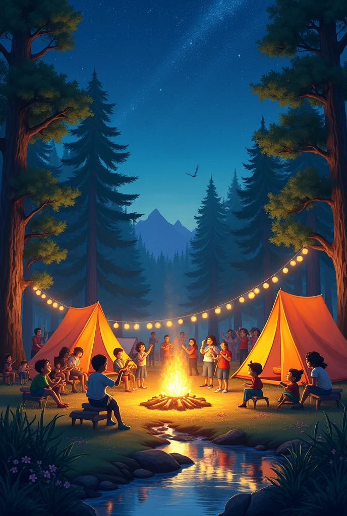 Jambori camping activity