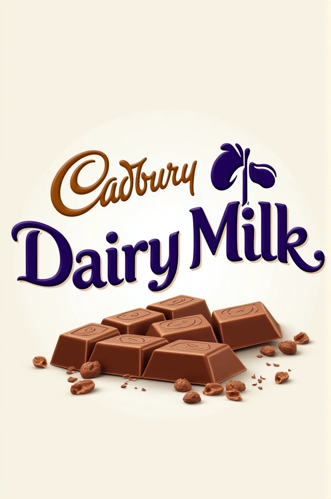 Cadbury diary milk design logo