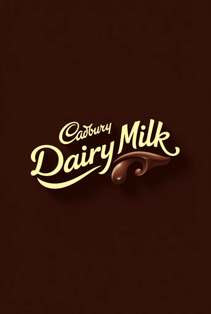 Cadbury diary milk redesign logo in different way creative and doesn't change the theme but design it in different way