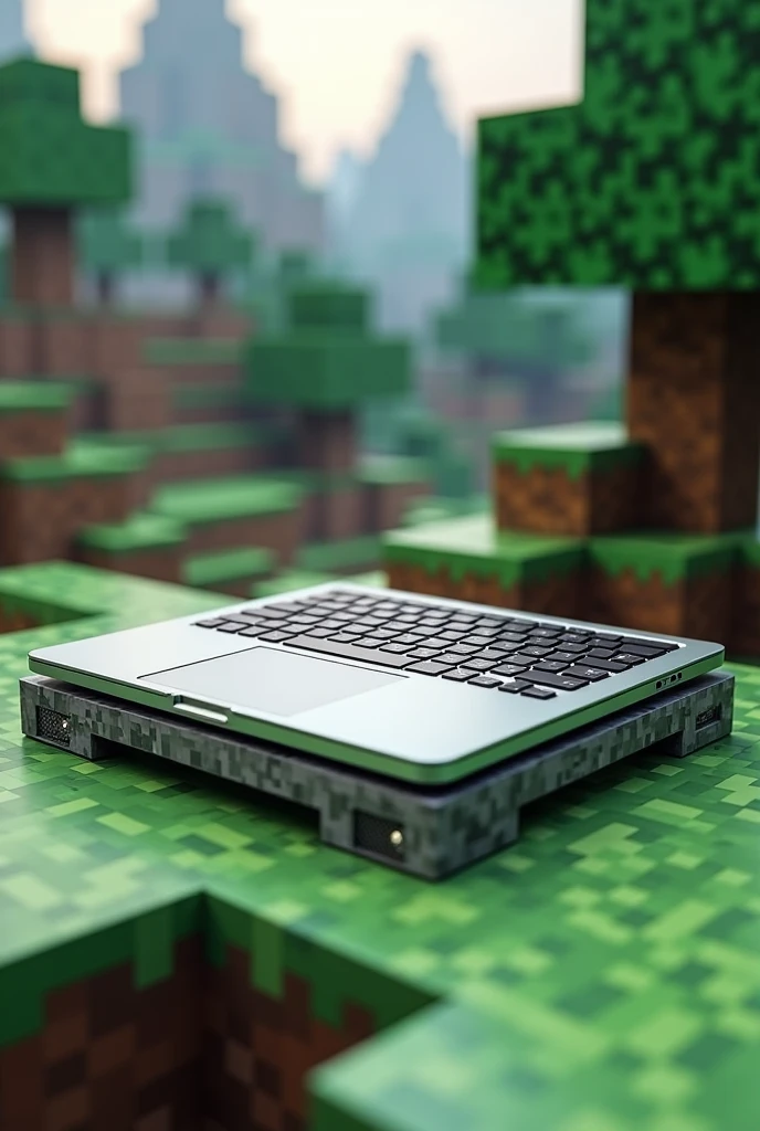 a cooling pad for macbook minecraft style