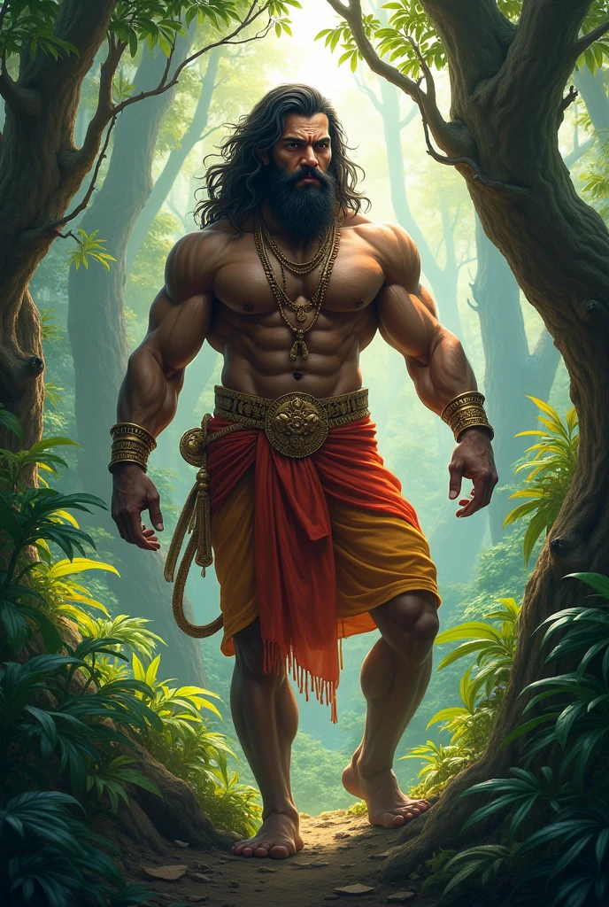 Bhagwaan हनुमानजी ka photo जंगल मे