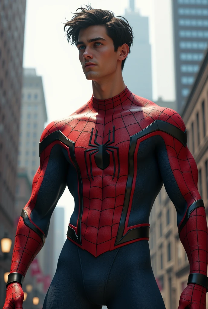 (8k, CRU photo, highest quallity), (full body shot shot:1.3), (tall face:1.4), blue colored eyes, 1, white pale skin, (messy dark hair:1.6), (Spiderman Pose), (pale skin:1.5), (New York City:1.6), (Super heroi:1.5), (((peter parker:1.4))), () realisitic, (((fully naked))), Kale, (((1 big penis perfeito:1.3))), 1 amazing penis, (((1 beautiful penis:1.2))), 1 beautiful penis, 1 big penis, 1 male penis, male scrotum, perfect scrotum, Male structure, Male genitalia, handsome man, facade, details Intricate, Olhos e cílios extremely detailds, muscular male, manly, masculine, soft lighting, cinematic lighting, portraite, Exposing the pectoral muscles, male model, muscular, torn open, defined body, slr digital, hyper qualit, Fujifilm XT3, clear as crystal, 8k hd, high détail, Ultra photo realism, of her, ((realisitic skin), ((pores)), ((high détail skin)), Volumetric Light, manlyha, distant, complex 3D visualization, high détail, 1 nice man (NSFW) gazing at viewer (pureerosface_In 1:0.6), puros, pele humana geKaleína , (peito Kale), muscles, vivid details, hyperrealisitic, beautiful background, octane rendering, best qualityer, work of art, extremely detaild, Computer Graphics, unity, Wallpapers (realisitic, photorealisitic: 1.37), splendid, fine-details, work of art, best qualityer, offcial art, extremely detaild CG unity 8k Wallpapers, (((whole body))), ((Correct Body Structure)), (((Correct dissection))), (((Depth of field:1.5))),