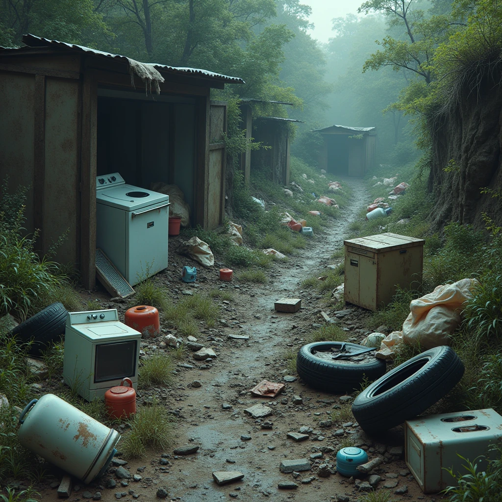 irregular disposal of waste