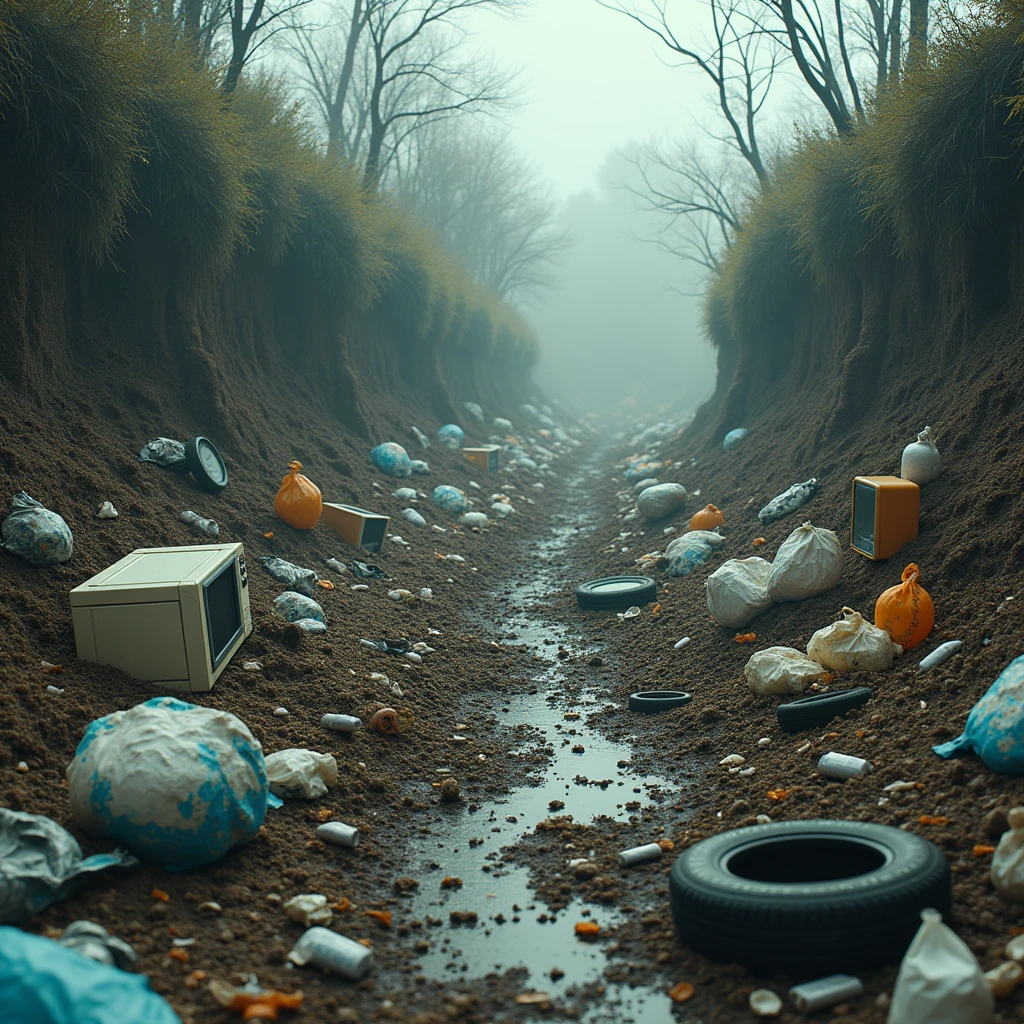 irregular disposal of waste