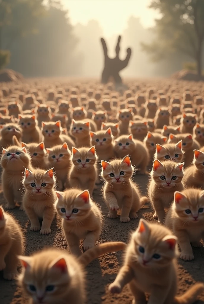 300 Kitten Warriors、spectacle、Overwhelming power、Out of lineup