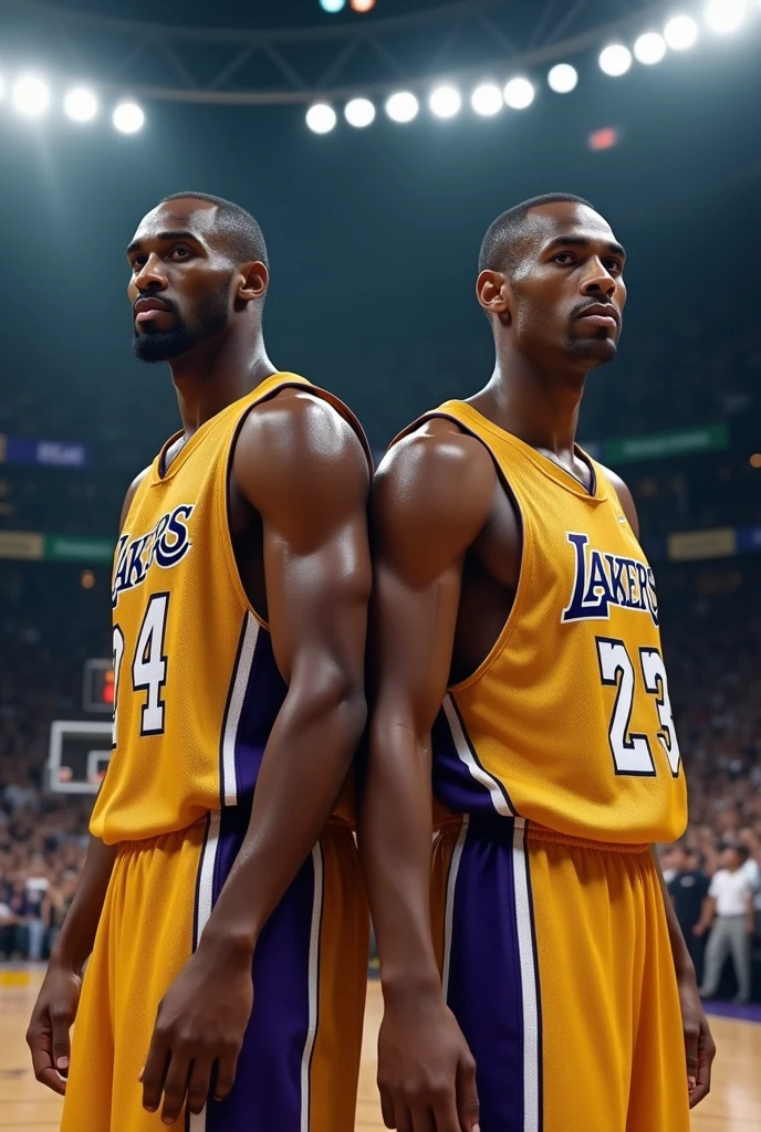 Kobe Bryant and derek Fisher 