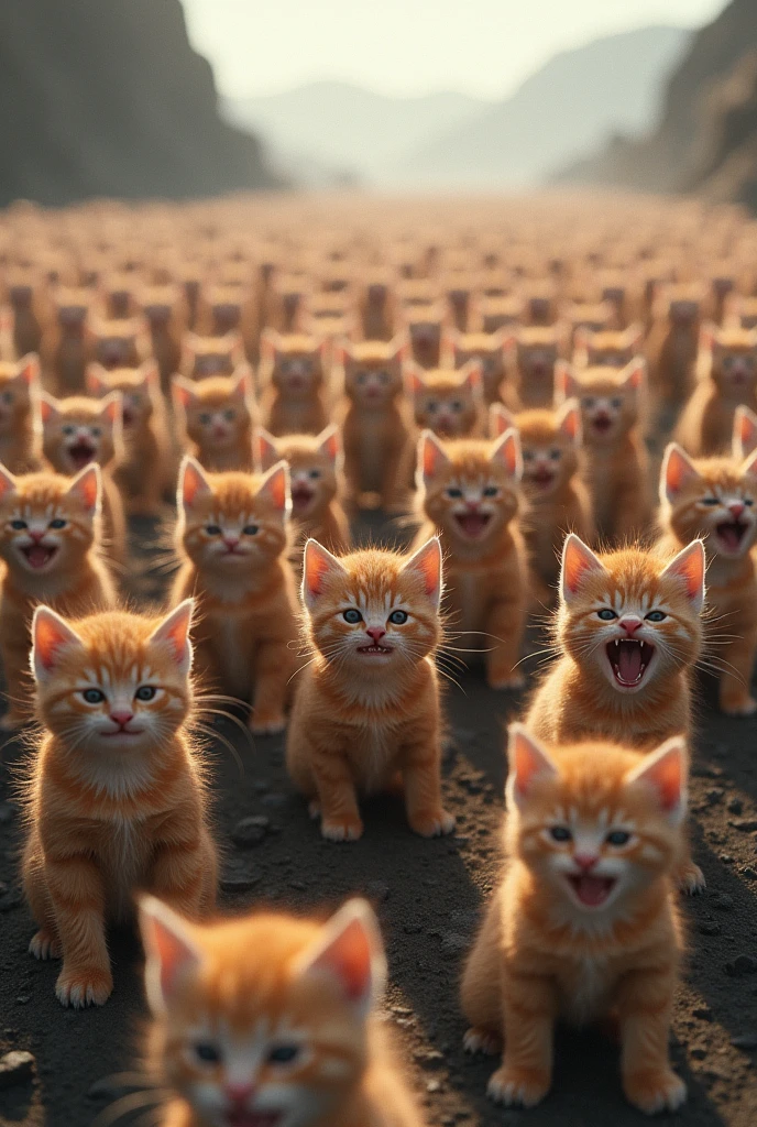 300 Kitten Warriors、spectacle、Overwhelming power、Out of lineup