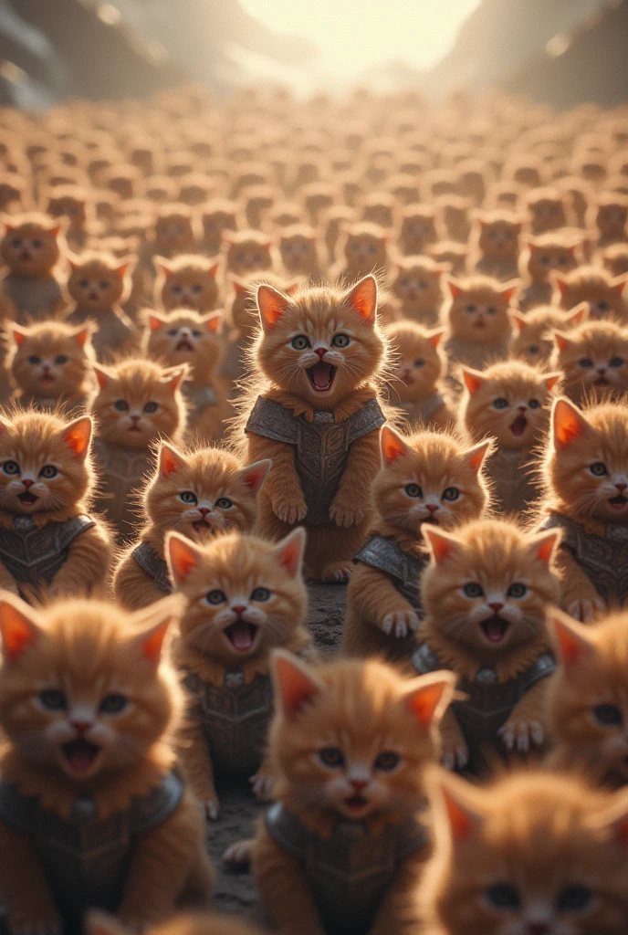300 Kitten Warriors、spectacle、Overwhelming power、Out of lineup