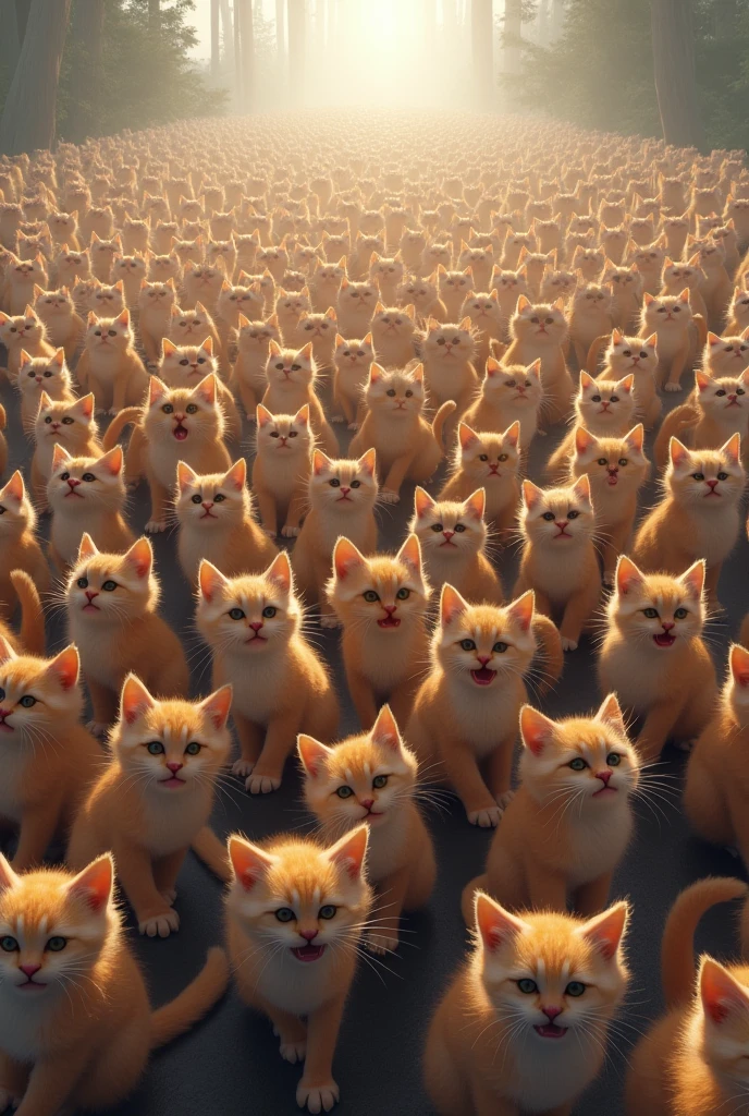 300 Kitten Warriors、spectacle、Overwhelming power、Out of lineup