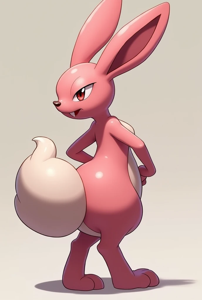 A Lopunny from pokemon twerking her fat rabbit ass