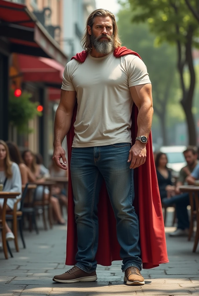 Thor in casual face