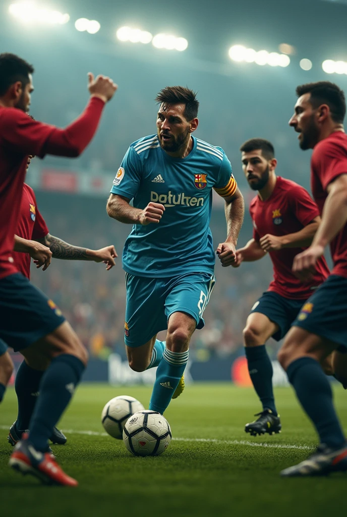 Messi is fighting Against many people