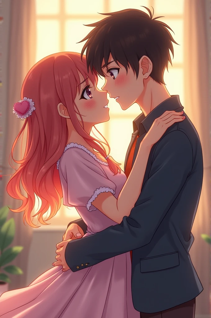 Anime girls are fucking with their boyfriends