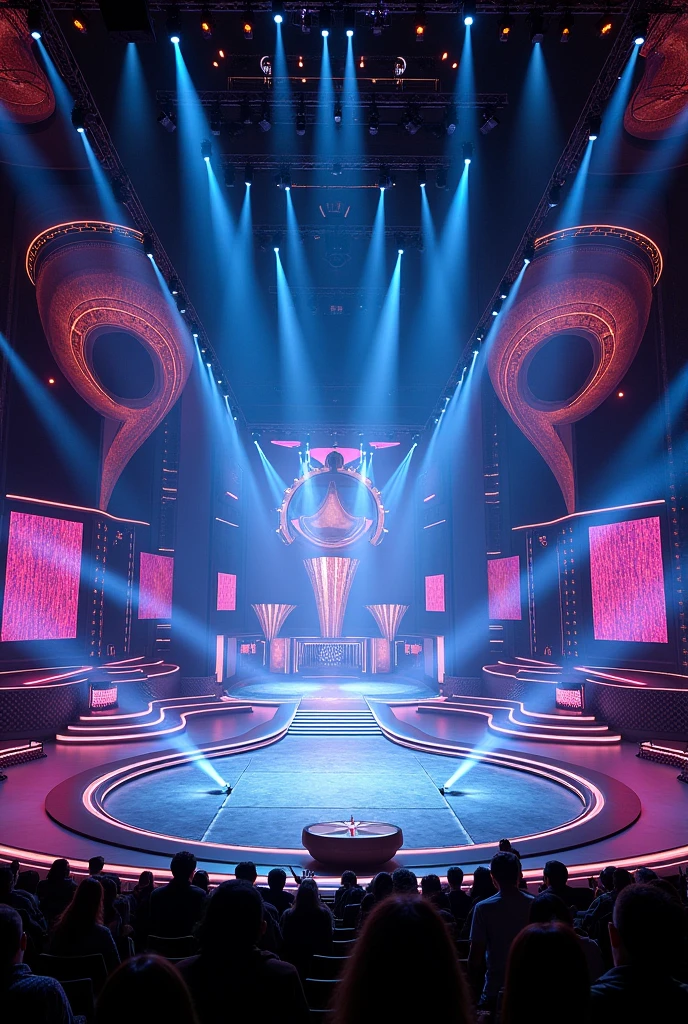 Create a stage for Eurovision 
