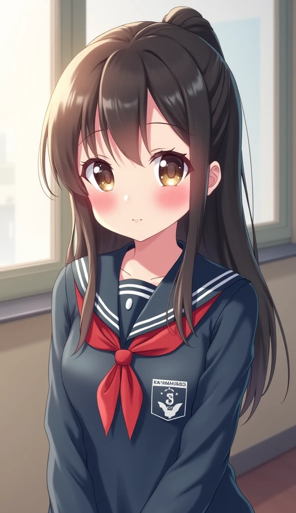 raw photo, real photo, 18yo, Beautiful clear eyes, High school girl, high school girl uniform, lovely, neat, calm, happy, innocent, peaceful, soothing, youthful, irreplaceable