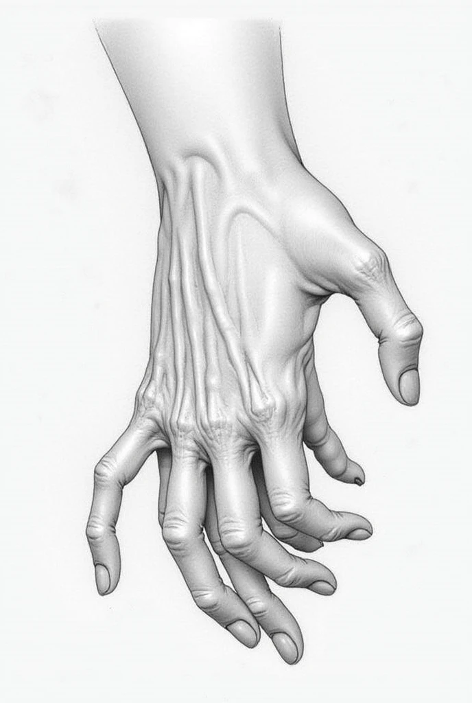 A drawing with extremities
