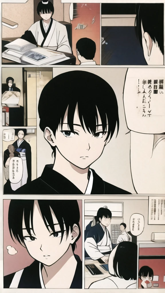 Black and White、 Comics on Chrome、Japanese Manga、