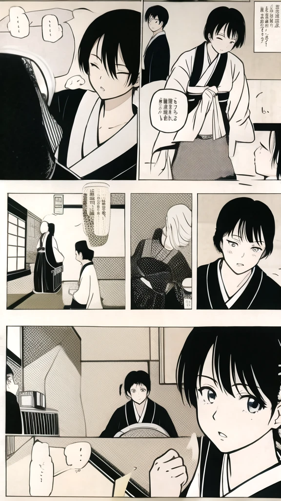 Black and White、 Comics on Chrome、Japanese Manga、