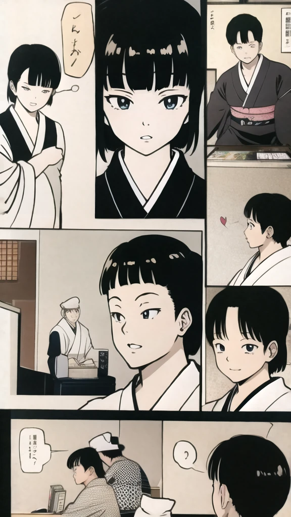 Black and White、 Comics on Chrome、Japanese Manga、