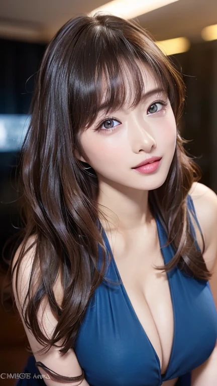 (8k, RAW Photos, Highest quality, masterpiece: 1.2)、Very detailed、Super Resolution、(Full body photo)、Natural color lip、Heavy eye makeup、(Super mini skirt tight dress costume 1.2), Gorgeous Accessories、Straight hair、H cup breasts、Big Breasts:1.2、(Background of a high-end nightclub with a night view１.2)、(Dynamic Sexy Pose 1.2)、(Gorgeous Theme 1.2)、(With cleavage 1.2)、(((Blurred Background:1.5、Photo studio、Cinema Lighting、Professional Photographer)))