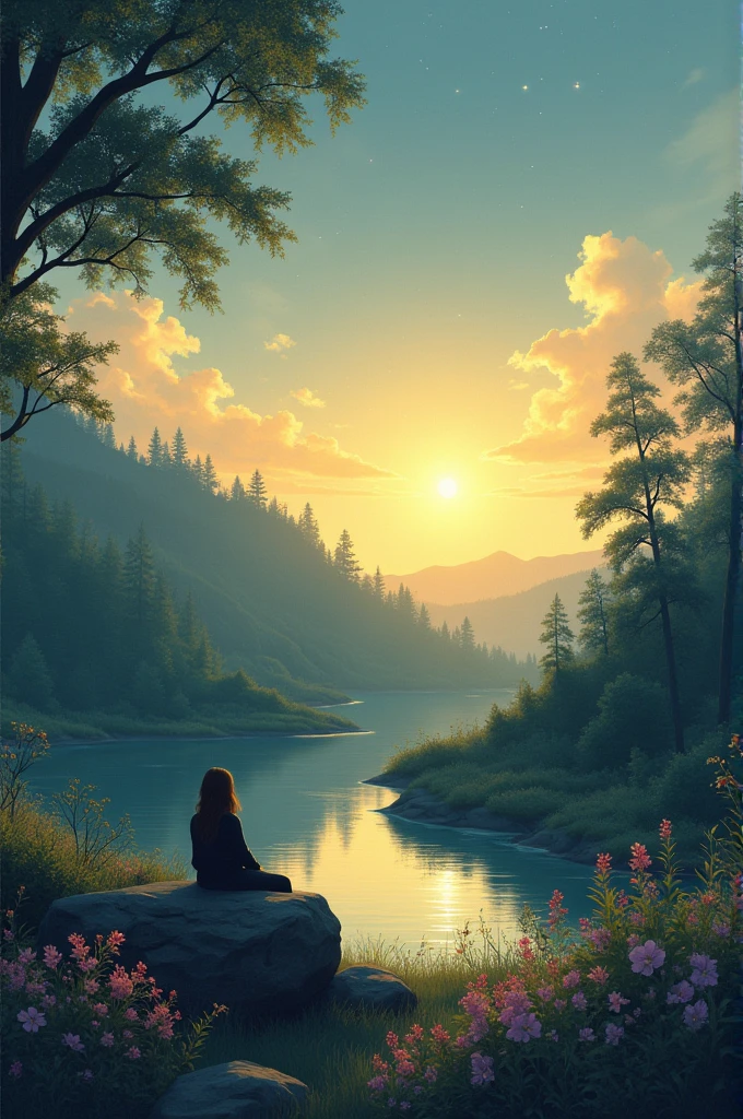 The evening is a time of real peace, when the worries and troubles of the day can be forgotten and the mind can relax