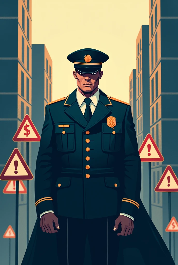 Fraud guard preventing financial frauds poster