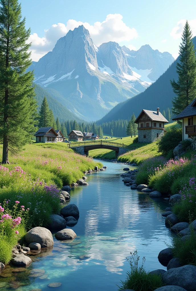 Stream view in Switzerland