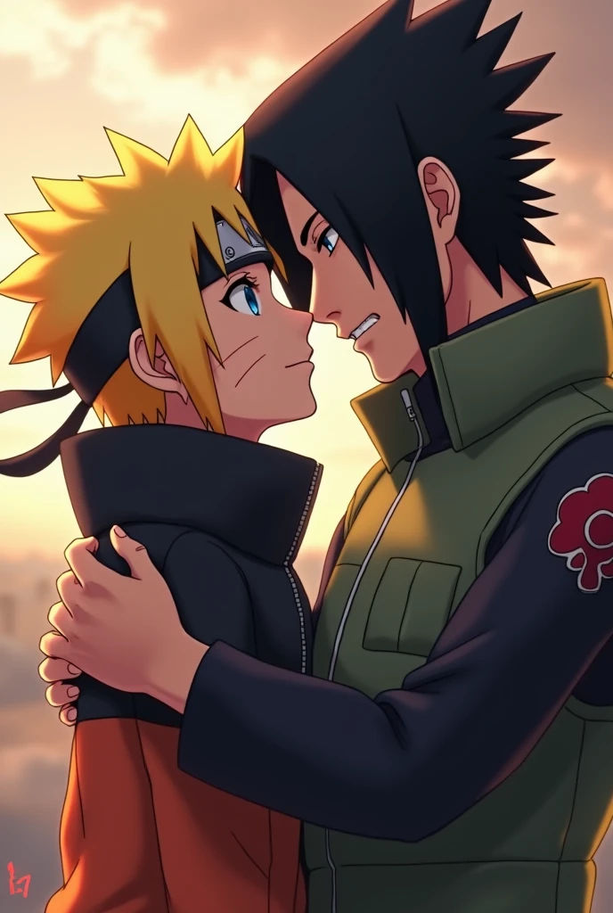 Naruto having sex with Sasuke