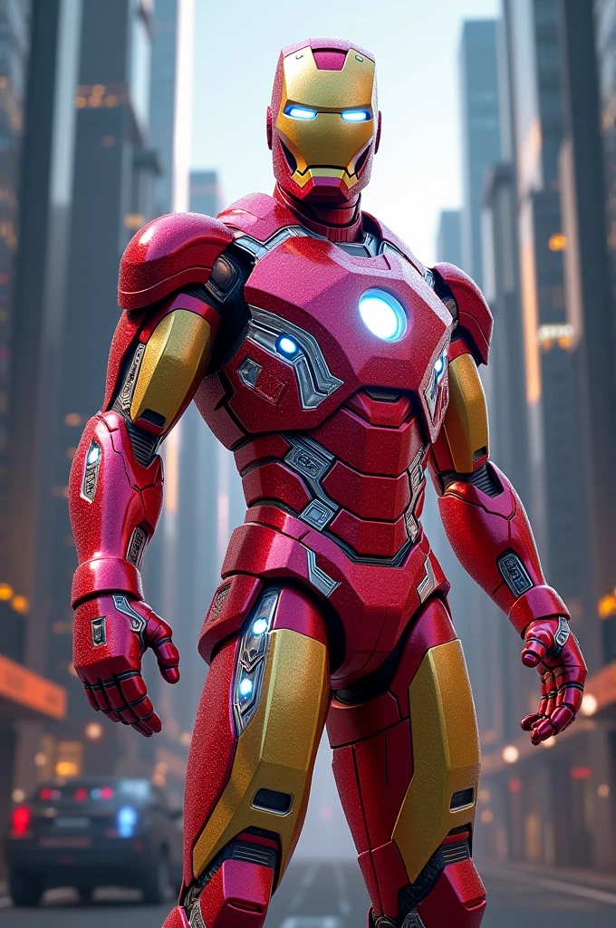 Ironman with diamond armor