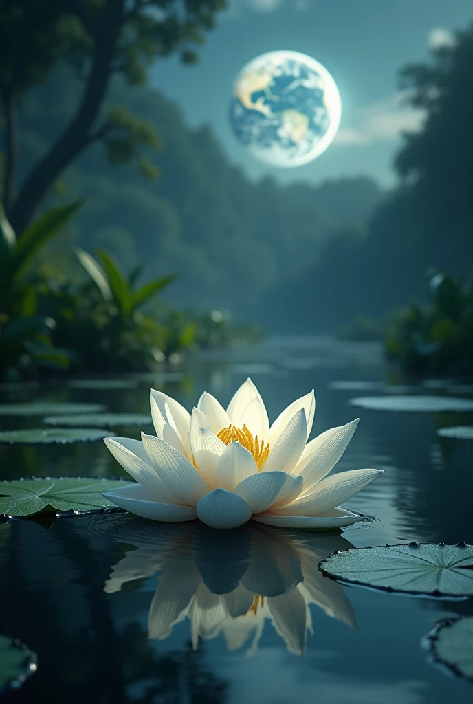 Lotus and Earth Rotation