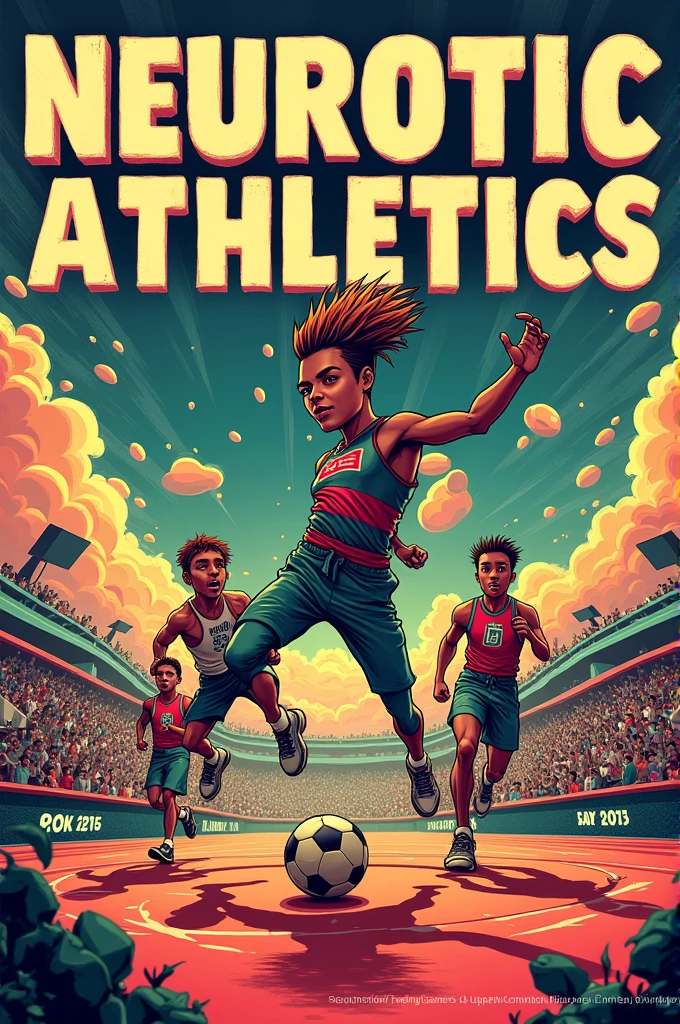 A print commemorating the 15th anniversary of UFG&#39;s neurotic athletics 