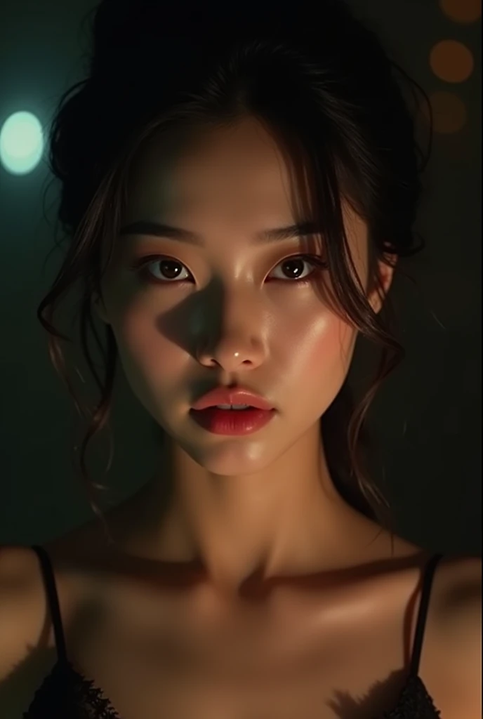 Hot asian girl seducing
