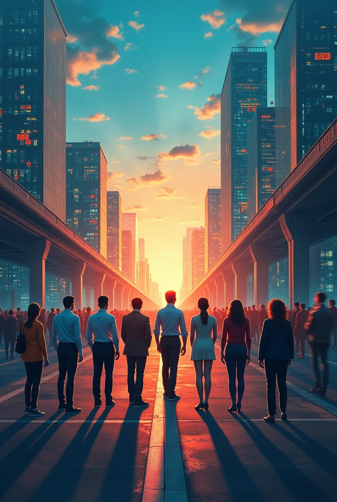 An image conveys the message that human capital is important to the economy exaexagraè via image