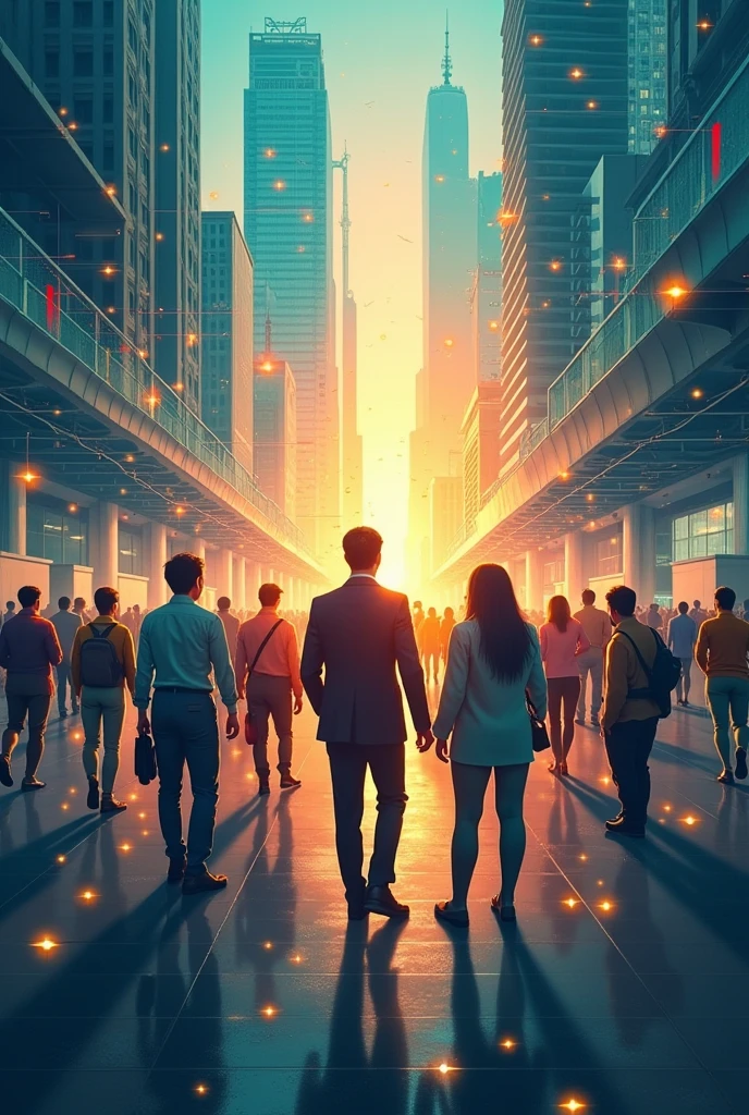 An image conveys the message that human capital is important to the economy exaexagraè via image