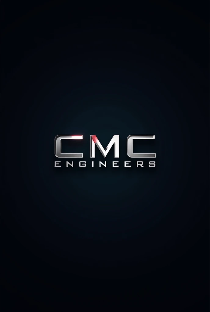 Cool logo written as "CMC Engineers" with dark background