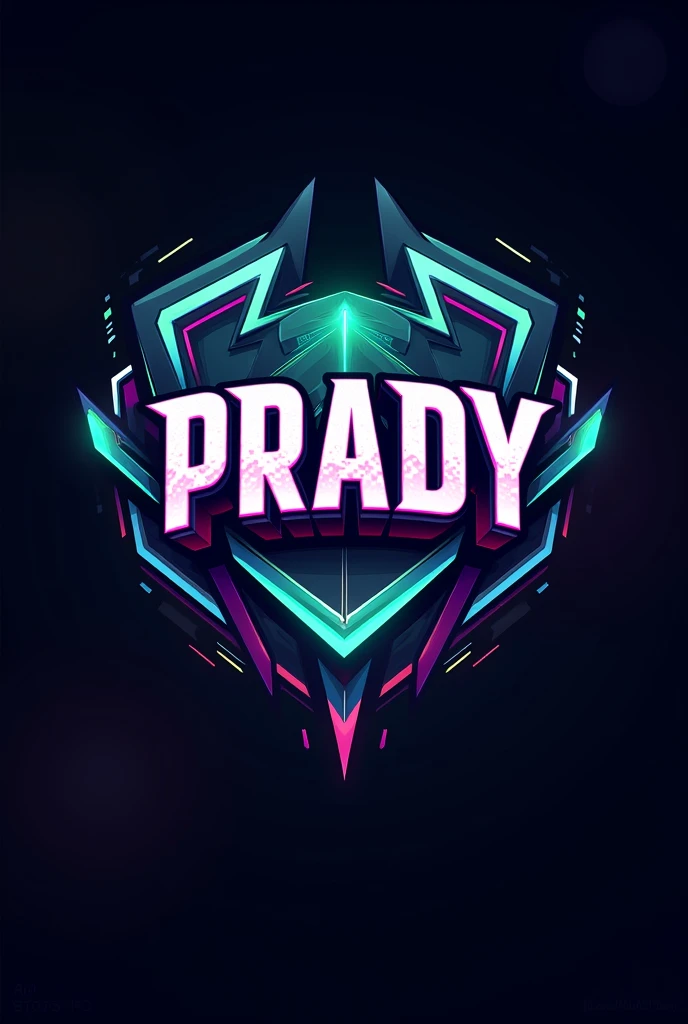 Gaming logo prady written on it